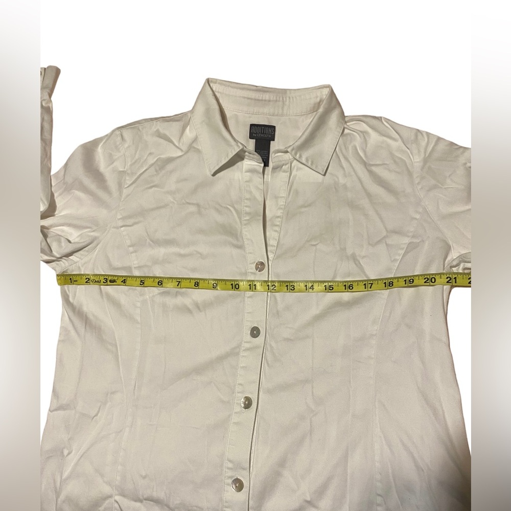Chicos Additions Button Up Top Size 3 Extra Large… - image 6
